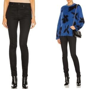 SAINT LAURENT Medium Waist Jeans In Black 26